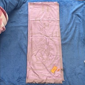 Authentic Hermès cashmere/silk scarf